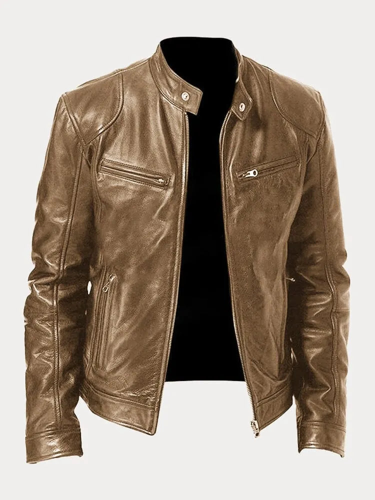 Lorenzo | Casual leren jas