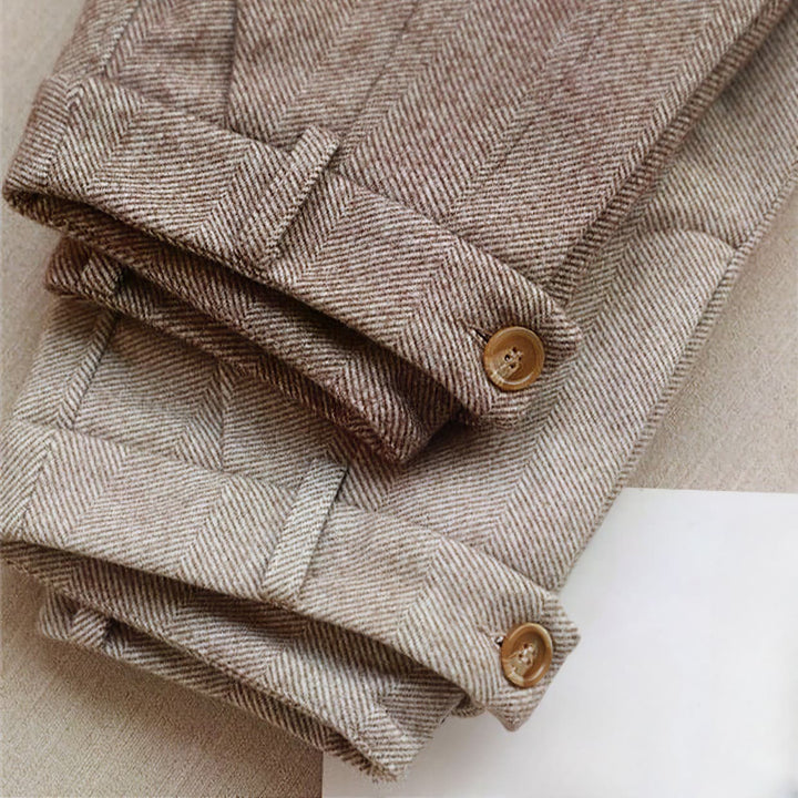 Richard | Elegante pantalon van zuiver wol